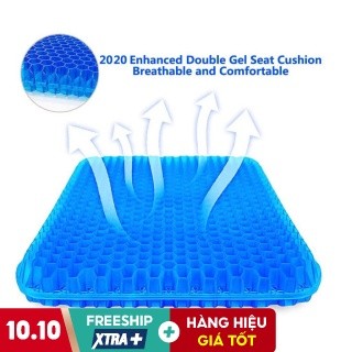 Đệm ngồi 2 lớp 3d thoáng khí – đệm ngồi bệt silicon đàn hồi