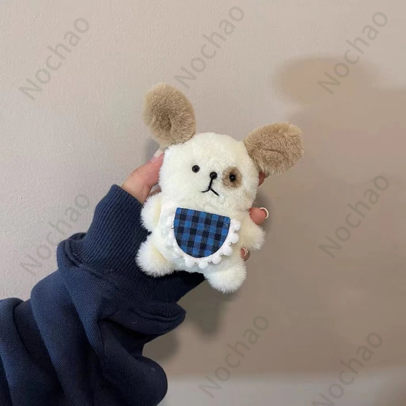 Vỏ Bảo Vệ Hộp Sạc Tai Nghe airpods pro / 3 / pro Bằng Lông Nhung Hình Chú Cún Kiểu Nhật Hàn Dễ Thương