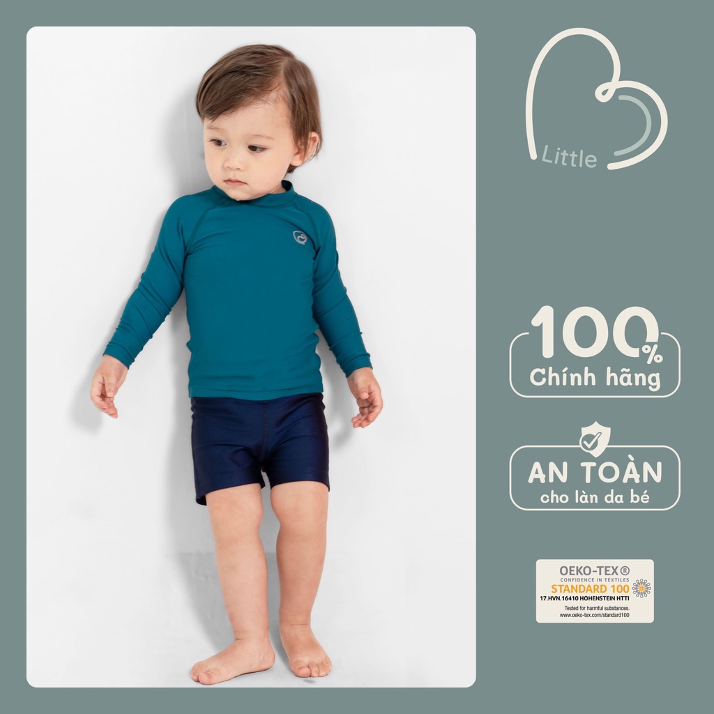 Bộ bơi rời dài tay quần đùi BU AQUA