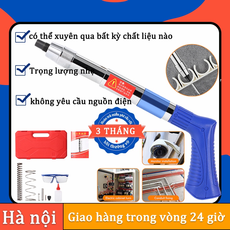 Súng bắn đinh bê tông , Máy bắn đinh mini , chuyên dùng gắn lên các bề mặt cứng tiết kiệm sức