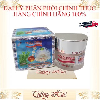 Kem Dưỡng Trắng Da Ngọc Trai HOLY CARE Whitening Cream SPF50 - 20g