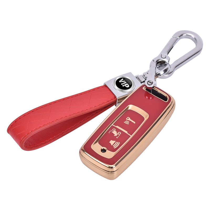 Bọc chìa khóa Airblade, Vision, Lead, Vario, WinnerX đời mới 2 nút bấm nhựa TPU kèm móc khóa thời trang