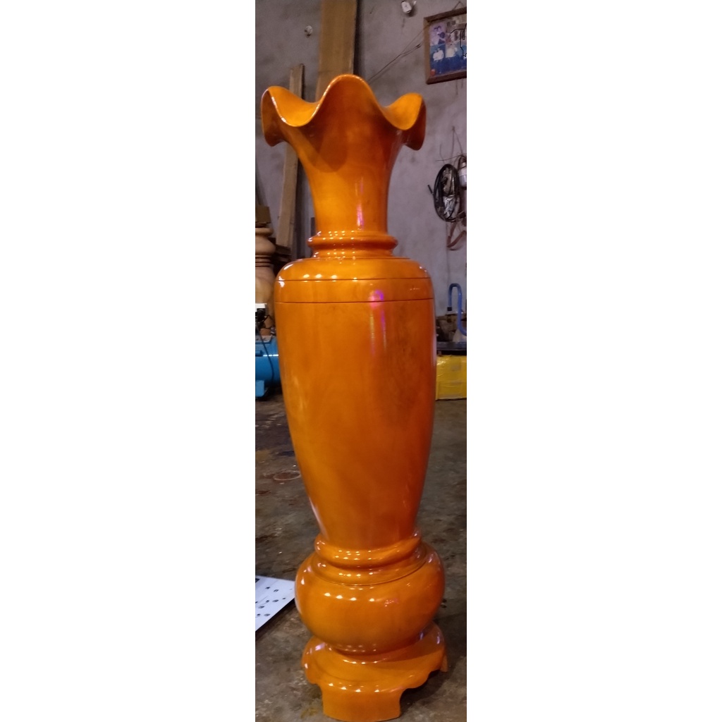 một cái lục bình gỗ mít cao 81