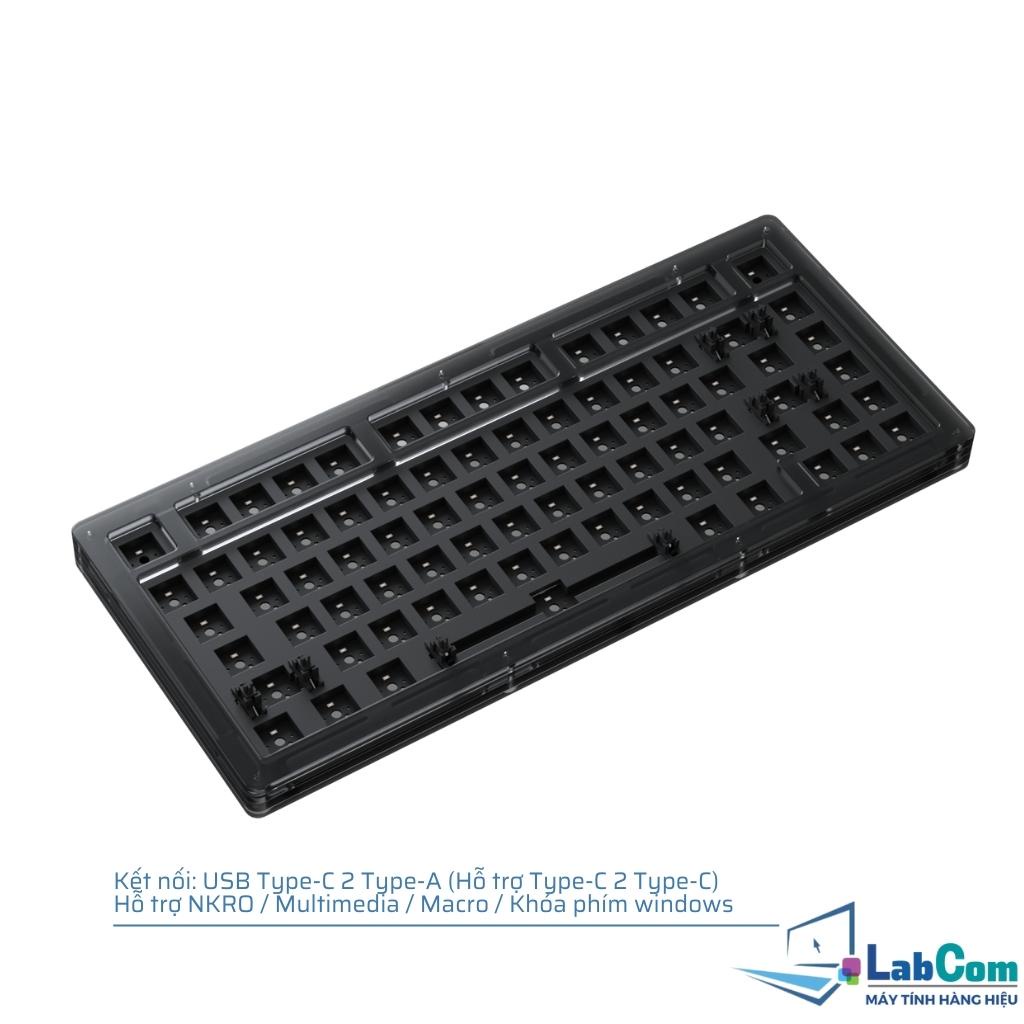 Kit bàn phím cơ có dây AKKO Acr 67 | Acr75 hỗ trợ thay nóng witch Hotswap 5 pin | Xuyên Led RGB | Lót foam tiêu âm