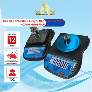 Cân điện tử 2 số lẻ 0.01g sf-400d 500g x 0.01g - 3kg x 0,1g