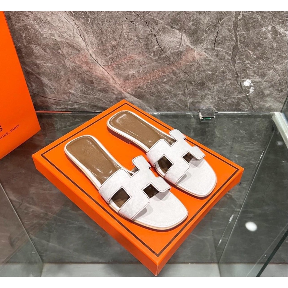 Dép Hesmes Loại 1 Quảng Châu Cao Cấp Full Box Tag Mác Màu Sắc Trung Tính Dễ Phối Đồ