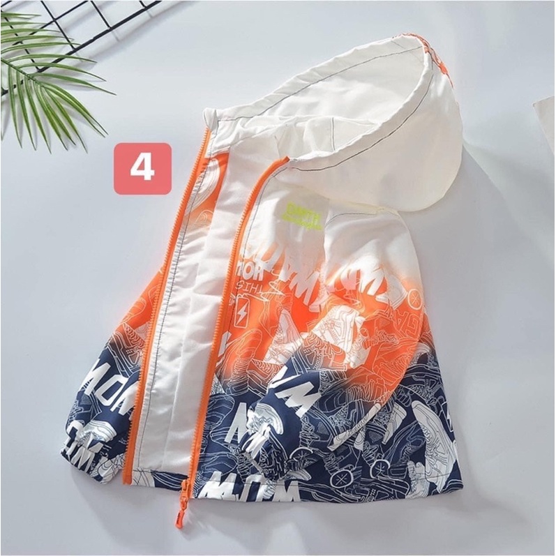 Áo khoác gió cho bé