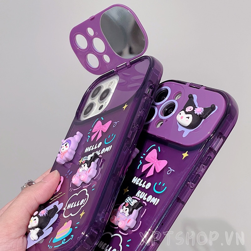 Ốp Điện Thoại Nắp Lật Mặt Gương Kiêm Giá Đỡ Cho iPhone 14ProMax 14Plus 13 12 11ProMax