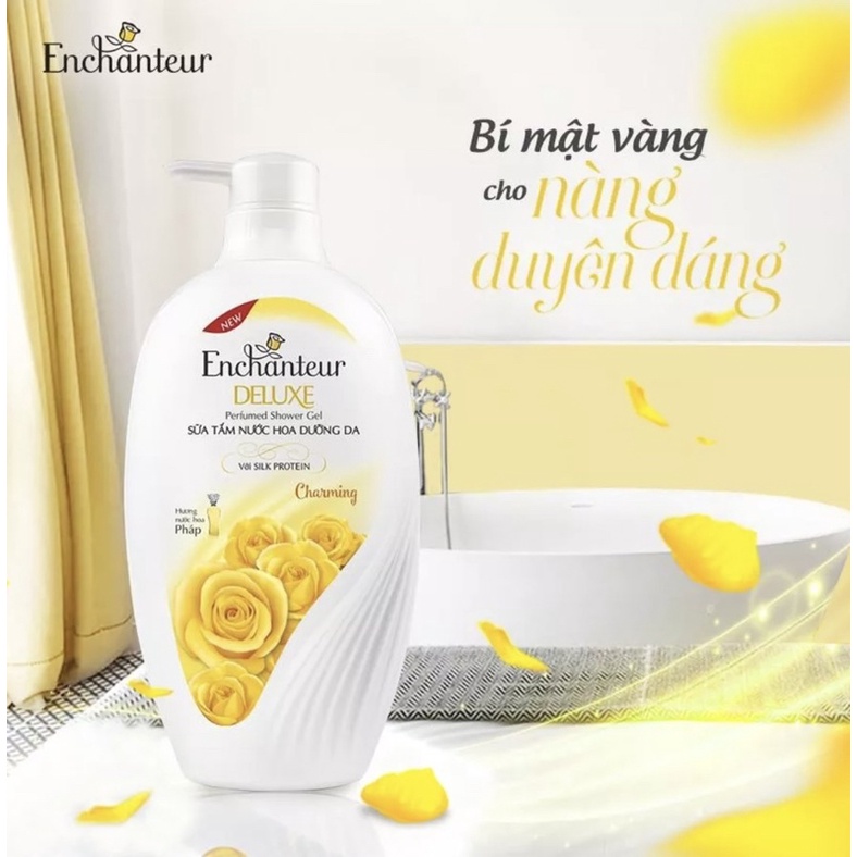 Sữa tắm nước hoa Enchanteur Charming 900ml