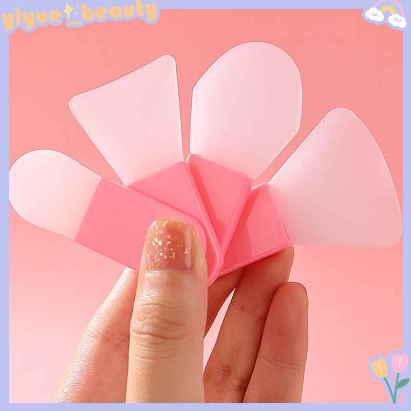 Cọ Silicone Mini Tay Cầm Ngắn Phết Mặt Nạ Trang Điểm Đặc Biệt 2022 HB