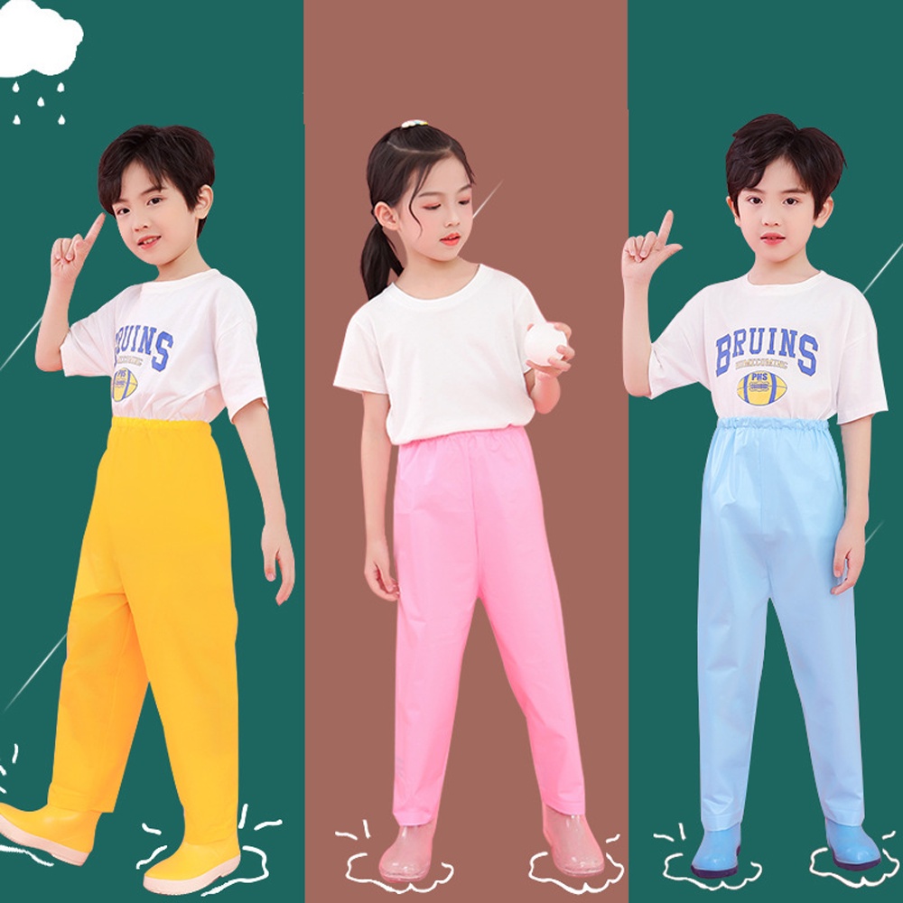 Quần Mưa Hạnh Phúc - Quần đi mưa cao cấp cho bé từ 3 - 12 tuổi Happy Space