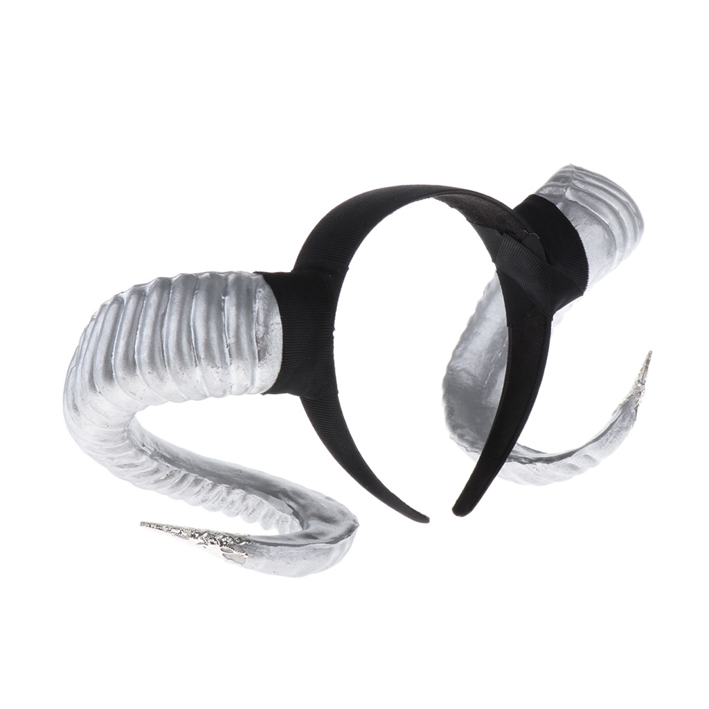 Cài Tóc Hình Sừng Cừu Màu Đen Thời Trang Cho Nữ