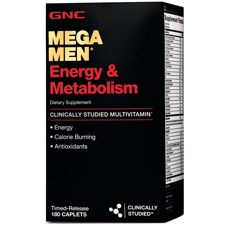 Usa - gnc mega men energy and metabolism 90 viên - ảnh sản phẩm 1