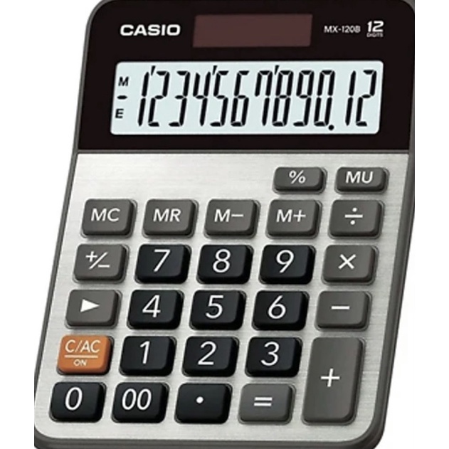 Máy tính casio chính hãng MX-120B 12 số bảo hành 7 năm toàn quốc