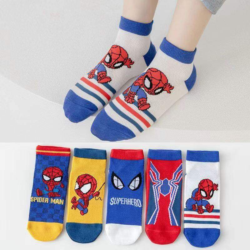 Tất cho bé trai hình siêu nhân nhện cho bé, vớ cho bé trai hình nhện siêu nhân cho bé từ 1-9T