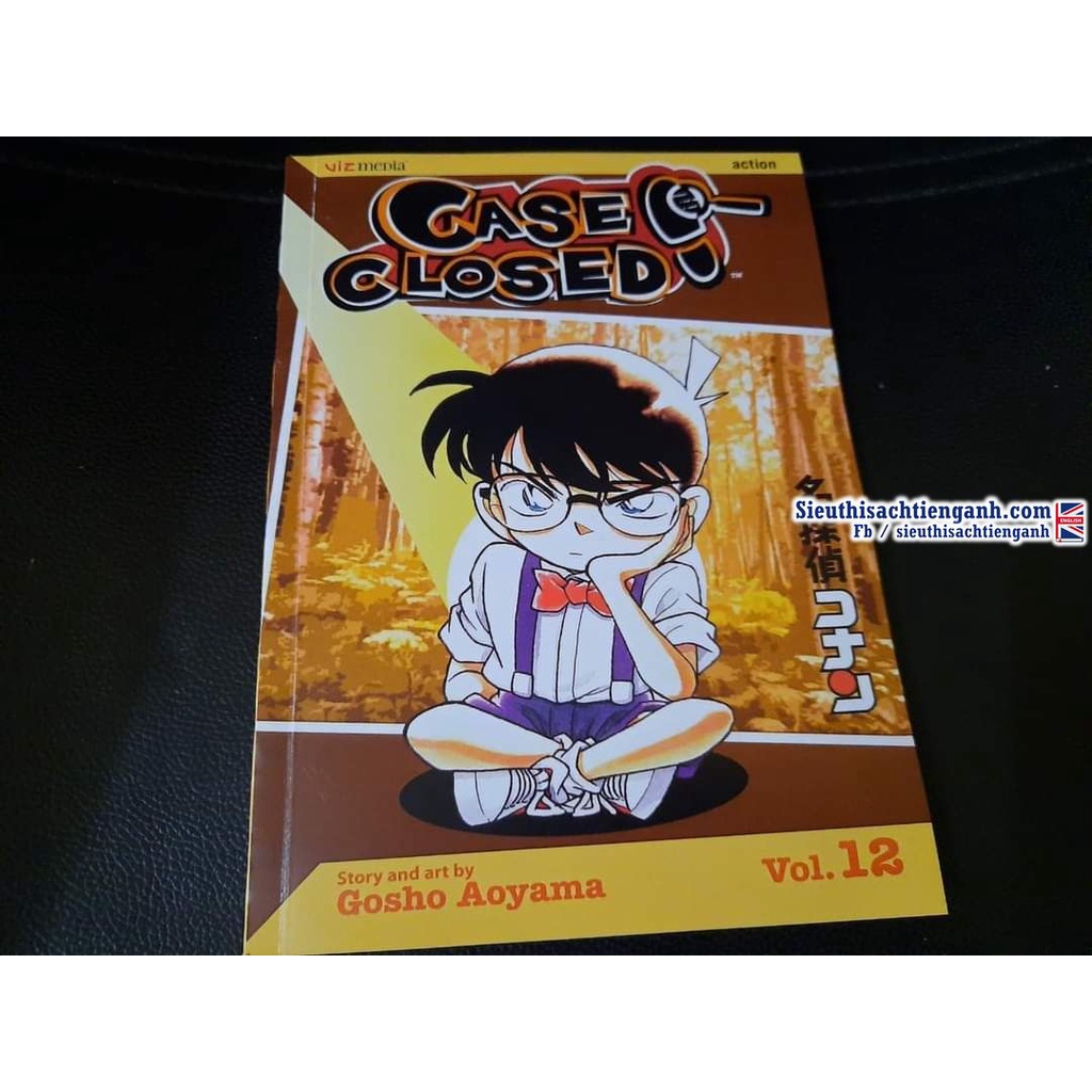 Thám tử lừng danh Conan - 12q - tiếng Anh