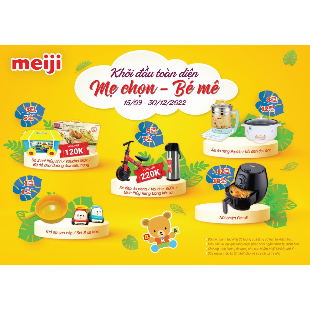 Sữa Morinaga số 3 850g hương vani