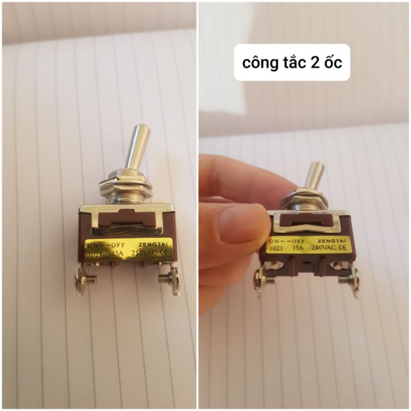 Công tắc 2 ốc 3 ốc 6 ốc xịn