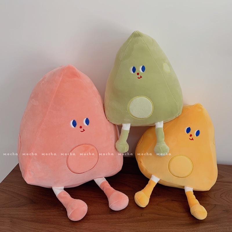 Gấu bông cute phô mai que giá siêu hạt dẻ