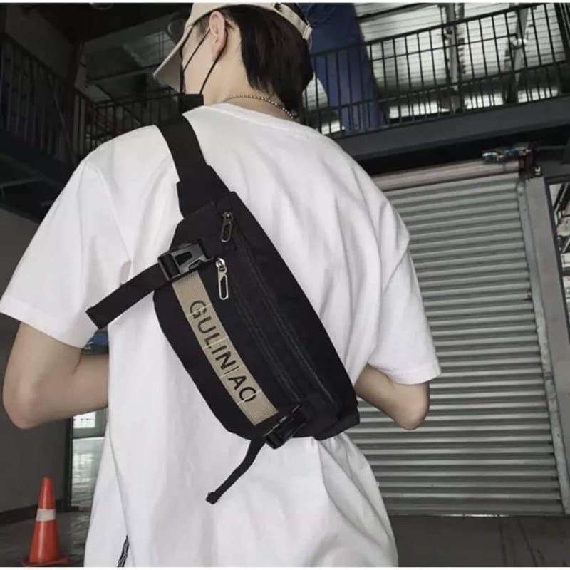 Chéo bao tử vải dù