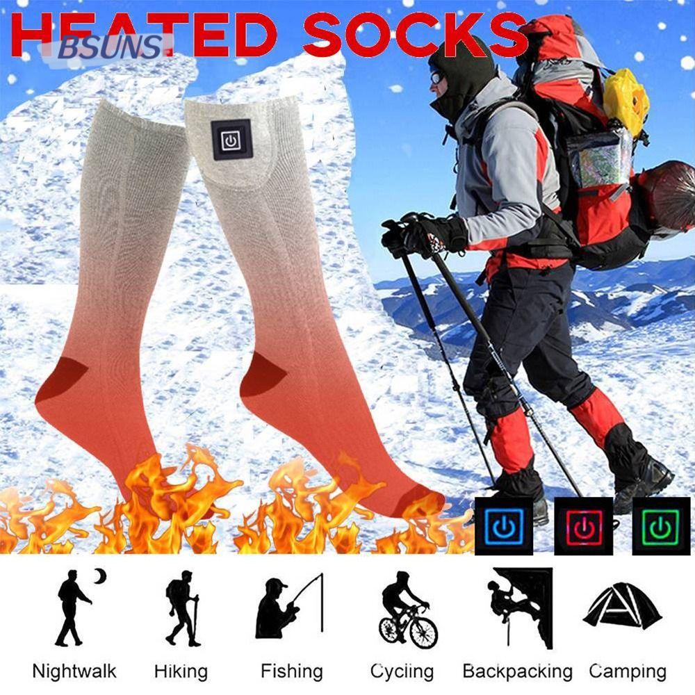 Vớ Dài Sưởi Ấm Chân Chạy Điện Thời Trang Mùa Đông