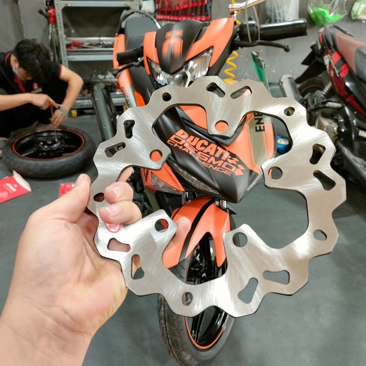 Đĩa thắng RCB chính hãng trước/ sau cho EX 150/155