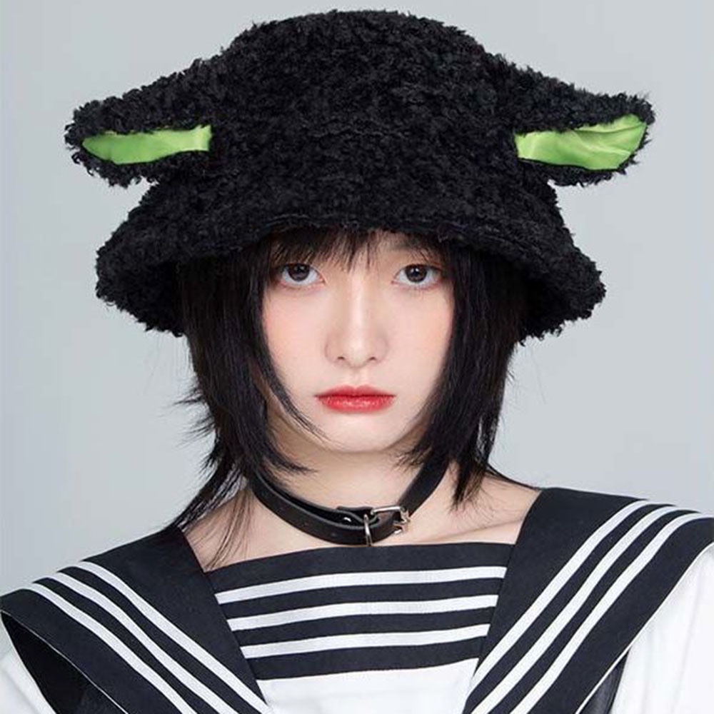 Cod Qipin Mũ Tai Bèo Lông Cừu Giữ Ấm Bảo Vệ Tai Ngọt Ngào Đáng Yêu Phong Cách Hàn Quốc Dành Cho Hoạt Động