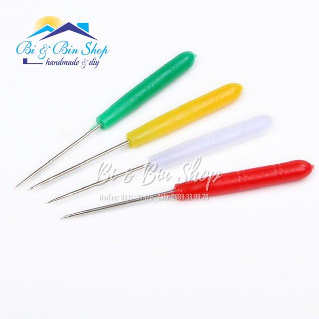 Cây Dùi Mũi Nhọn Cán Nhựa Dùng Trong May Mặc, Làm Đồ Da, Thêu Thùa, Làm Đồ Thủ Công