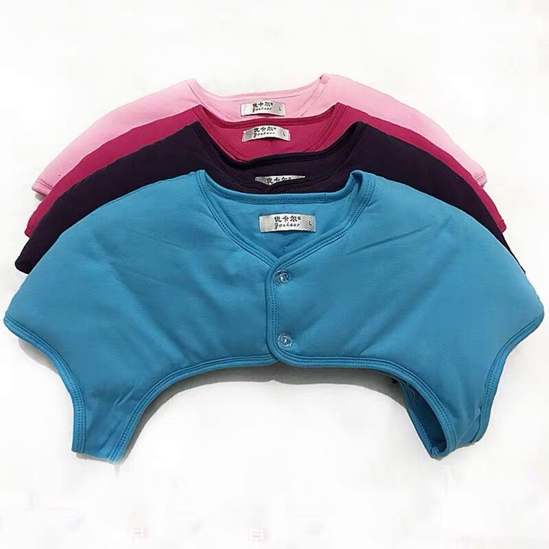 Đệm Vai Cotton Dày Dặn Giữ Ấm Mùa Thu Đông Cho Nam Nữ Trung Niên