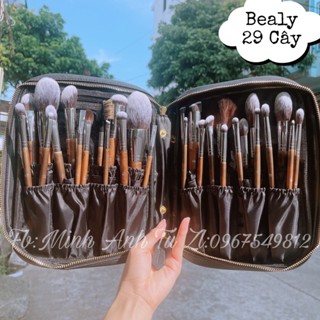 Bộ Cọ Trang Điểm Chuyên Nghiệp Bealy 29 Cây [Kèm Bao Vải Dù Chống Thấm - Chính Hãng]