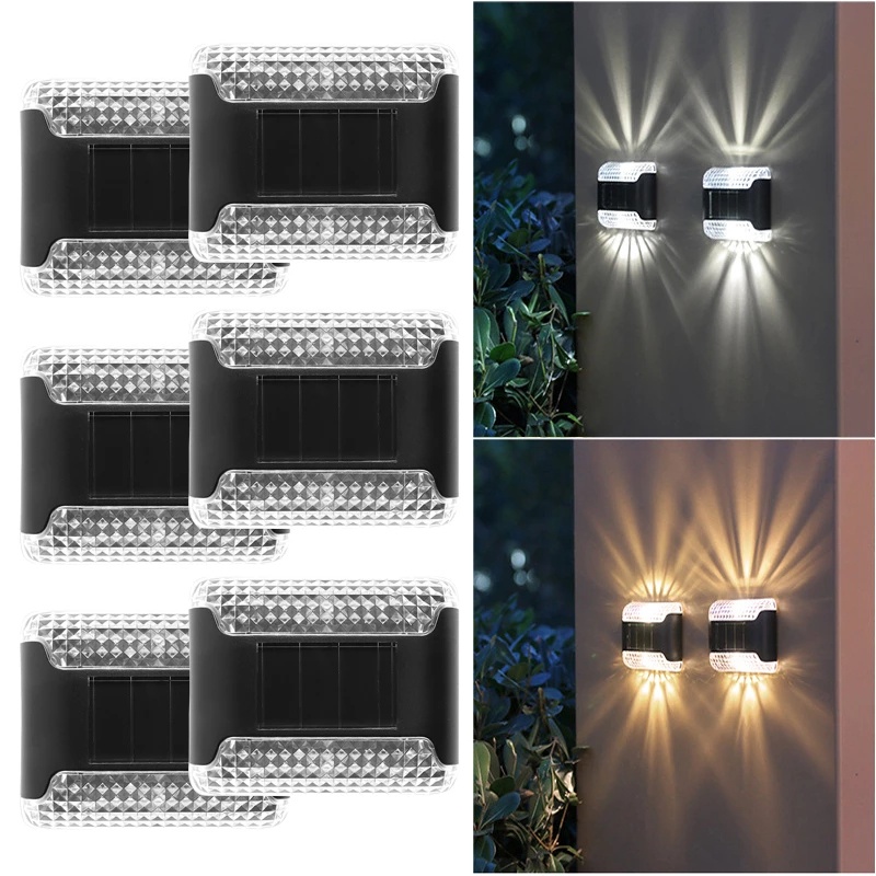 Đèn LED IP65 Năng Lượng Mặt Trời Chống Thấm Nước Trang Trí Cầu Thang / Hàng Rào