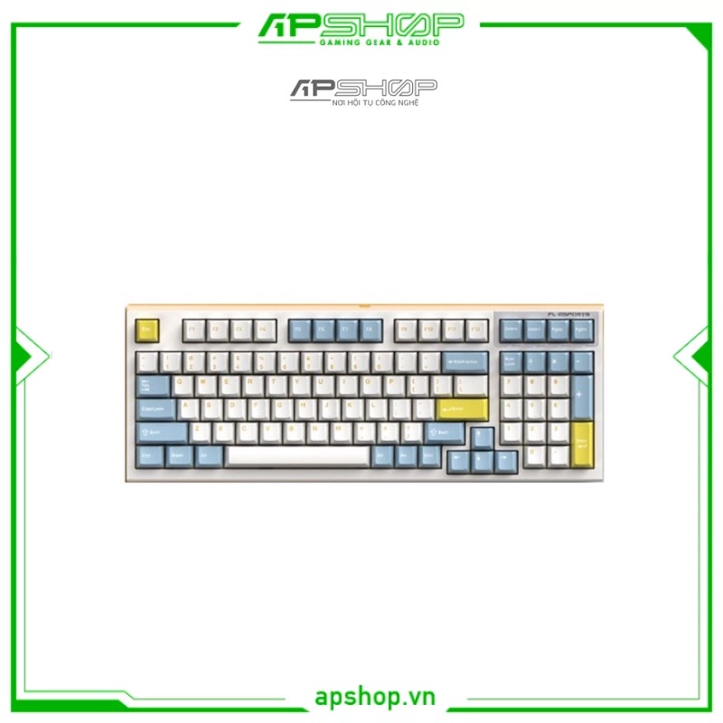 Bàn phím FL Esport FL980CPM Sea Salt Bluetooth + Wireless | Chính hãng