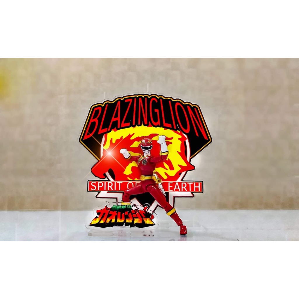 Background Figure Shodo Gaoranger