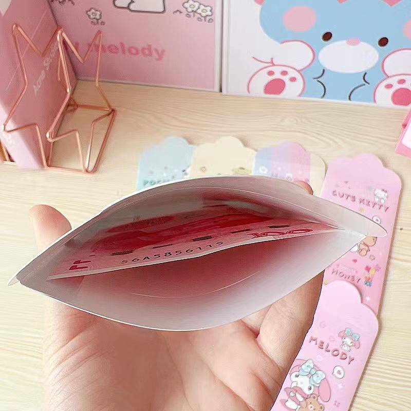 SANRIO Bộ 4 Bao Lì Xì Đỏ Hình kuromi mymelody Cinnamoroll LittleTwinStars Năm Mới 2022