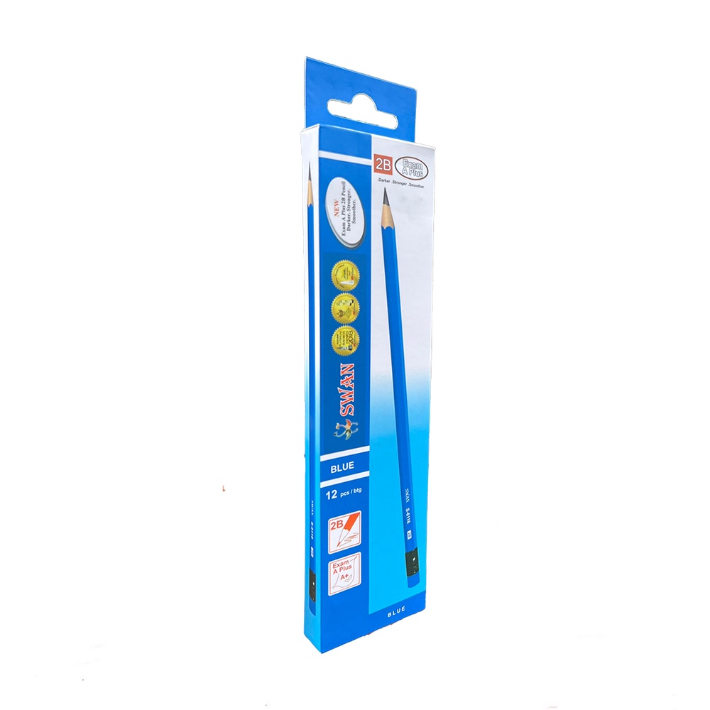 Hộp 12 Cây Viết Chì Swan S6116 Ngòi 2B