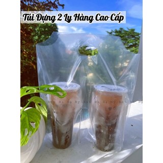 [10kg] Túi Đựng Trà Sữa 2 Ly (Hàng Cao Cấp)