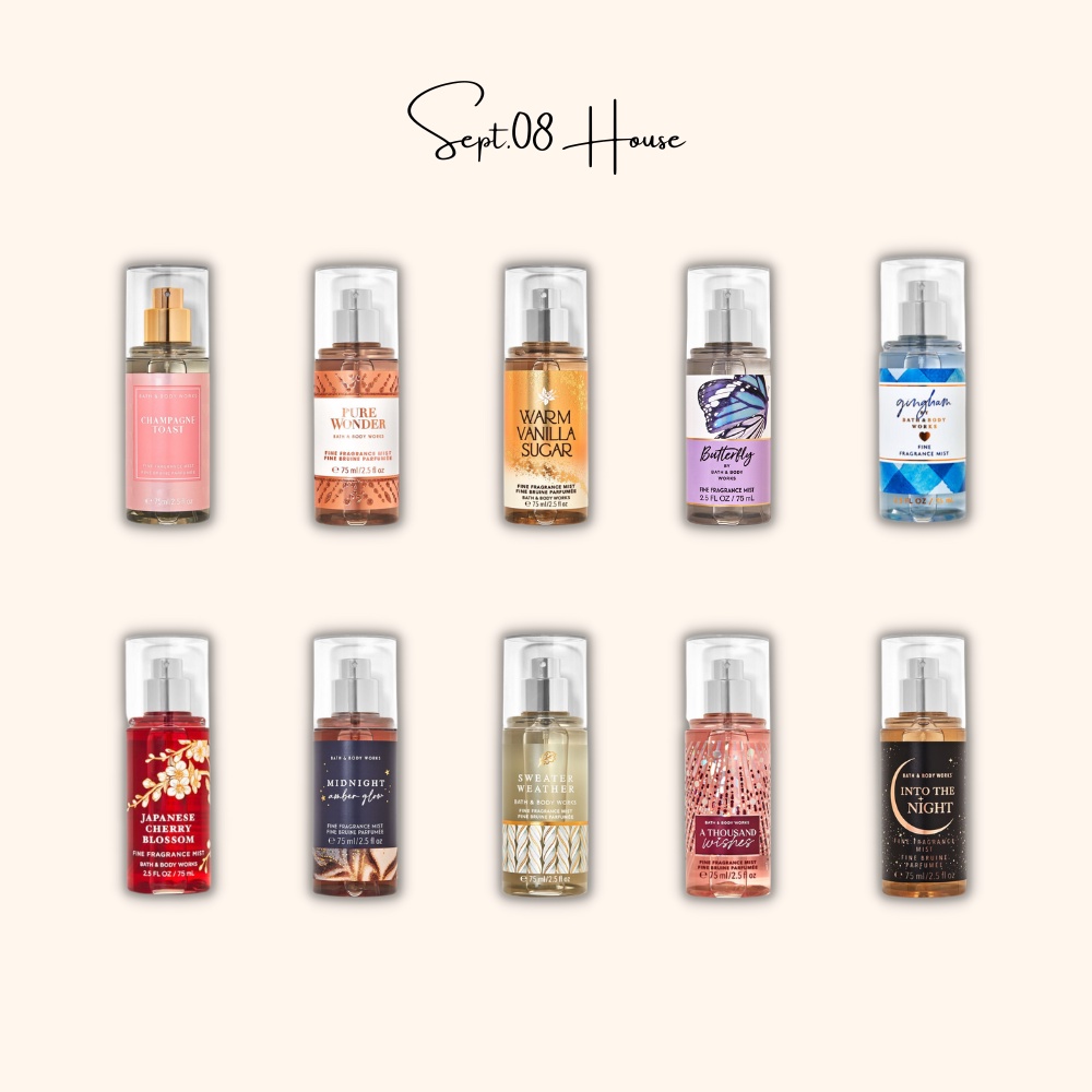 Xịt thơm toàn thân Bath & Body Works 75ml