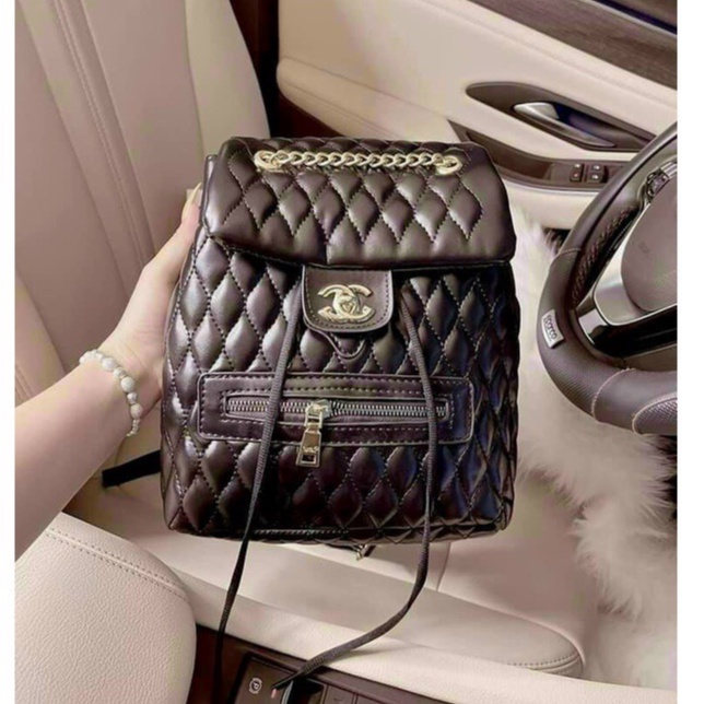 Balo Da Trám Mềm Nữ Thời Trang Đẹp Giá Rẻ Du Lịch Đi Học Đi Chơi Thời Trang Cao Cấp Phong Cách Hàn Quốc