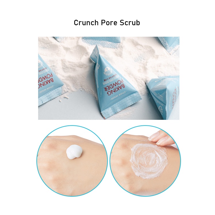Baking Powder Cleansing Foam/ Crunch Pore Scrub