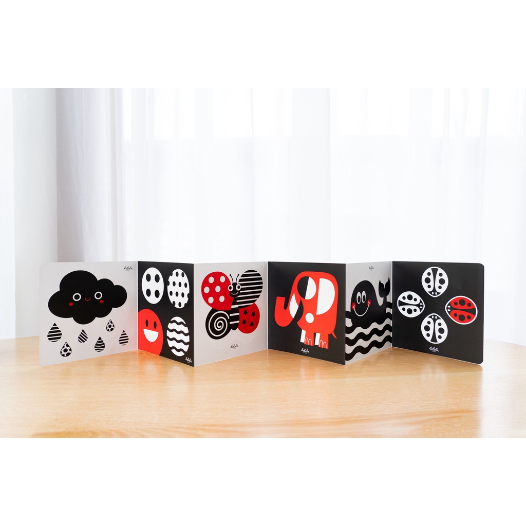 Bộ thẻ gấp kích thích thị giác phát triển giác quan cho bé Homedy Kids