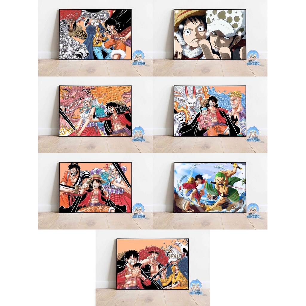 Tranh Poster A3  Anime One Piece (11) Chất Liệu Giấy Cao Cấp - 2D Tộc Shop