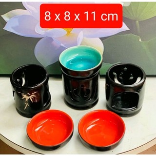 ĐÈN ĐỐT TINH DẦU BẰNG GỐM SỨ