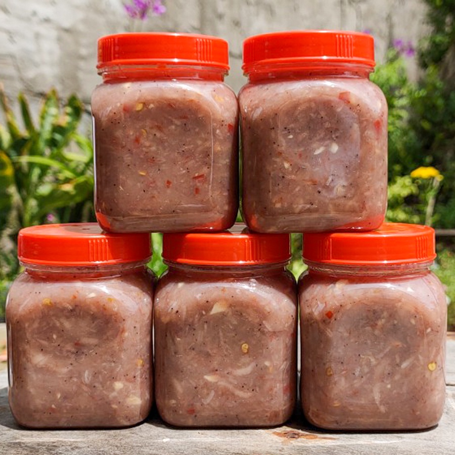 250gr Mắm Ruốc Chua Trộn Sẵn Tỏi Ớt Vừa Ăn Loại Đặc Biệt Làm Nước Chấm Thơm Ngon
