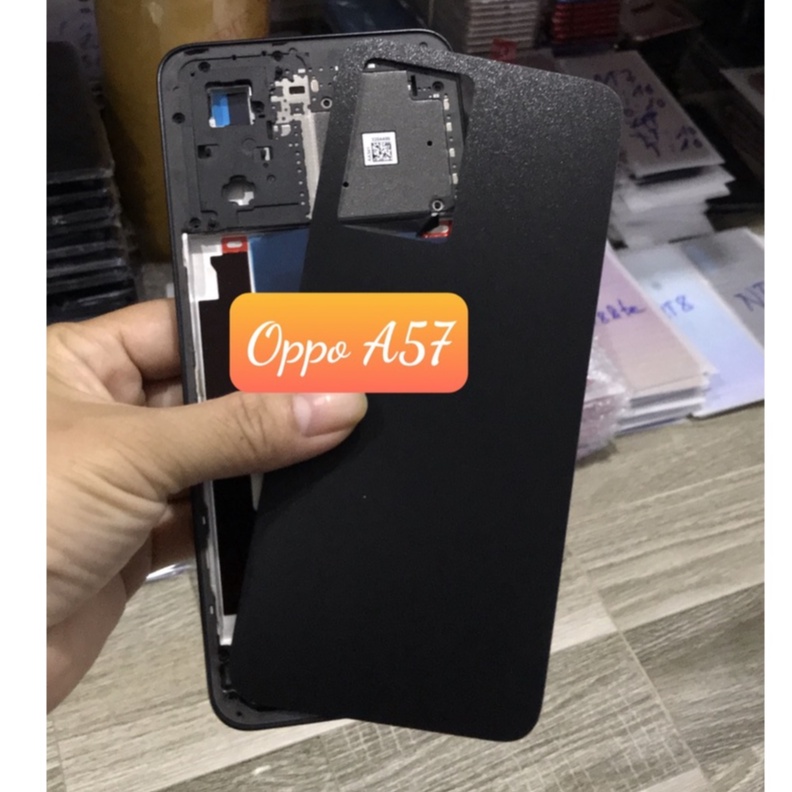 Vỏ Bộ OPPO A57 2022 Zin kèm phím + kính camera