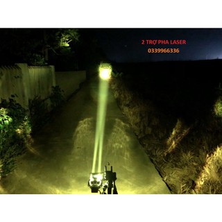 Đèn pha bi cầu led TIGER MATRIX PRO trợ pha laser 70w