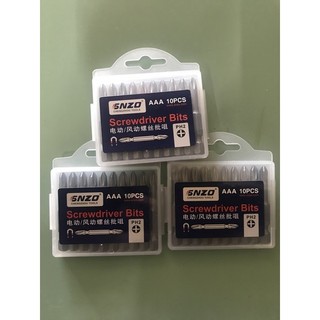 Đầu bắn vít chân lục giác chống trượt vỉ 10 mũi