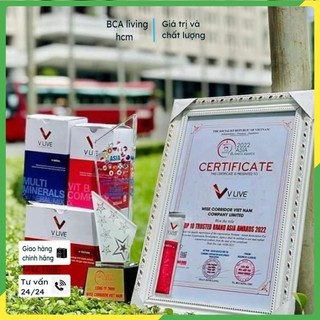 Vlive combo bộ 3 thực phẩm dinh dưỡng tế bào vlive Voxy Vneral Vtrition tăng cường sức đề kháng nâng cao hệ miễn dịch ,