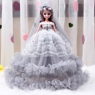 Búp bê barbie. đồ chơi búp bê công chúa cao 30cm. có khớp. sản xuất tại việt nam.