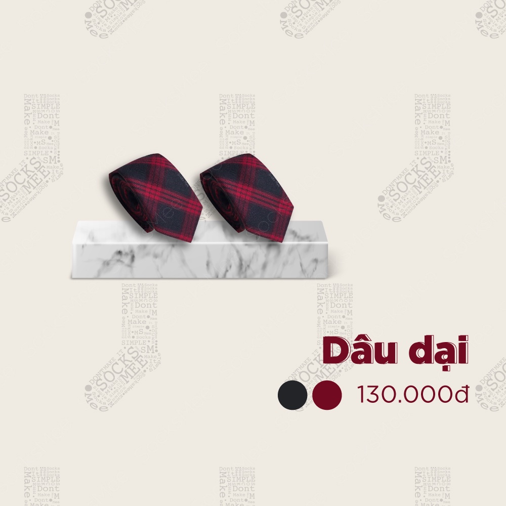 CÀ VẠT DÂU DẠI - NECKTIE