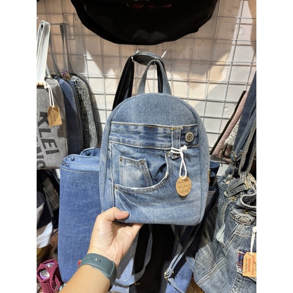 Balo jean balo tái chế